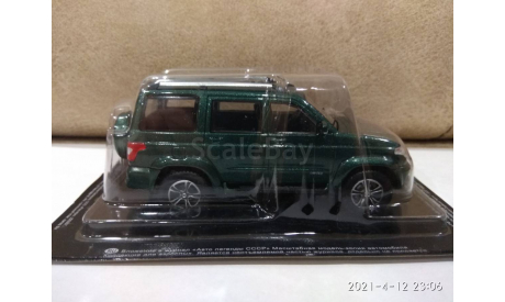 УАЗ - 3163 ’ПАТРИОТ’ №283, журнальная серия Автолегенды СССР (DeAgostini), Автолегенды СССР журнал от DeAgostini, 1:43, 1/43
