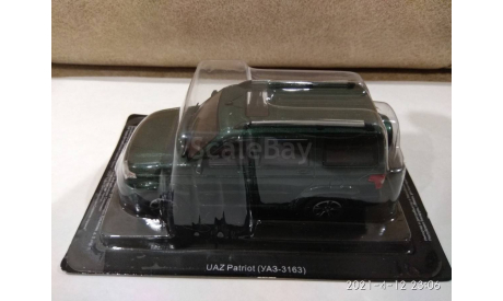 УАЗ - 3163 ’ПАТРИОТ’ №283, журнальная серия Автолегенды СССР (DeAgostini), Автолегенды СССР журнал от DeAgostini, 1:43, 1/43