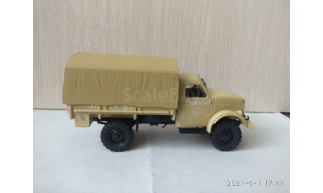 ГАЗ - 63 ГРУЗОВОЕ ТАКСИ, масштабная модель, Автоистория (АИСТ), 1:43, 1/43