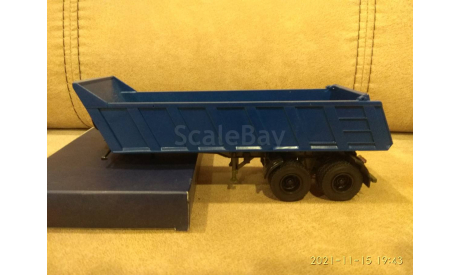 СЦЕПКА: КАМАЗ 5460 + МАЗ 9506 - 20, масштабная модель, Автоистория (АИСТ), scale43