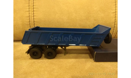 СЦЕПКА: КАМАЗ 5460 + МАЗ 9506 - 20, масштабная модель, Автоистория (АИСТ), scale43