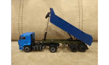 СЦЕПКА: КАМАЗ 5460 + МАЗ 9506 - 20, масштабная модель, Автоистория (АИСТ), scale43