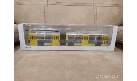 ТРОЛЛЕЙБУС ЗИУ- 10, масштабная модель, Советский Автобус, 1:43, 1/43