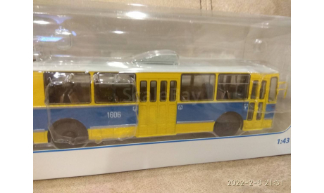 ТРОЛЛЕЙБУС ЗИУ- 10, масштабная модель, Советский Автобус, 1:43, 1/43