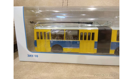 ТРОЛЛЕЙБУС ЗИУ- 10, масштабная модель, Советский Автобус, 1:43, 1/43