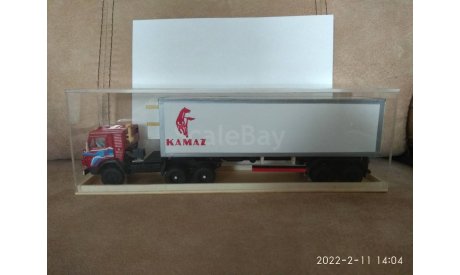 СЦЕПКА: КАМАЗ 5410 (АРЕК) + П/ПРИЦЕП, масштабная модель, Элекон, 1:43, 1/43