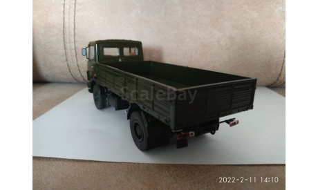 МАЗ 5337 БОРТОВОЙ (ХАКИ), масштабная модель, Автоистория (АИСТ), 1:43, 1/43