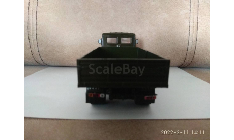 МАЗ 5337 БОРТОВОЙ (ХАКИ), масштабная модель, Автоистория (АИСТ), 1:43, 1/43