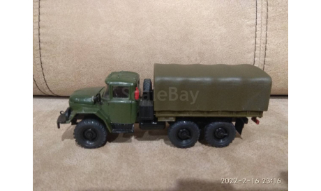 ЗИЛ 131 С ТЕНТОМ  (РАННЯЯ РЕШЕТКА РАДИАТОРА), масштабная модель, Элекон, scale43