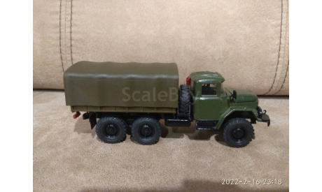 ЗИЛ 131 С ТЕНТОМ  (РАННЯЯ РЕШЕТКА РАДИАТОРА), масштабная модель, Элекон, scale43
