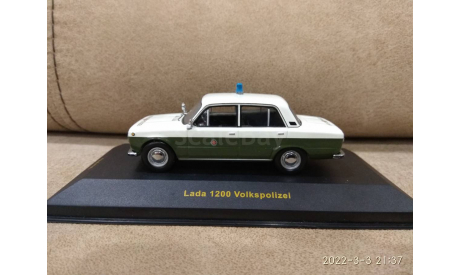 ВАЗ 2101 LADA 1200 Volkspolizei Police, масштабная модель, IXO Road (серии MOC, CLC), 1:43, 1/43