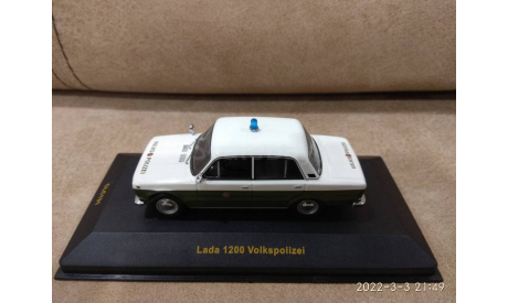 ВАЗ 2101 LADA 1200 Volkspolizei Police, масштабная модель, IXO Road (серии MOC, CLC), 1:43, 1/43