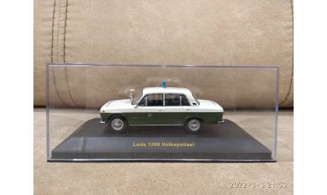 ВАЗ 2101 LADA 1200 Volkspolizei Police, масштабная модель, IXO Road (серии MOC, CLC), 1:43, 1/43