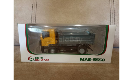 МАЗ - 5550 РАННИЙ, масштабная модель, Автоистория (АИСТ), scale43