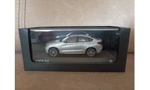 BMW X4 xDrive 3.5d F26 2014 серебристый, масштабная модель, Herpa, scale43