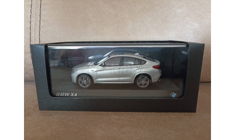 BMW X4 xDrive 3.5d F26 2014 серебристый, масштабная модель, Herpa, scale43