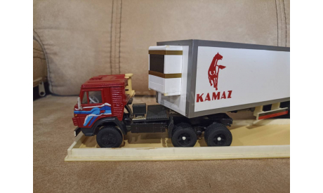СЦЕПКА: КАМАЗ 5410 (АРЕК) + П/ПРИЦЕП, масштабная модель, Элекон, 1:43, 1/43
