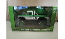 Ford F-250 Monster Truck Bigfoot #19, масштабная модель, Greenlight Collectibles, 1:43, 1/43