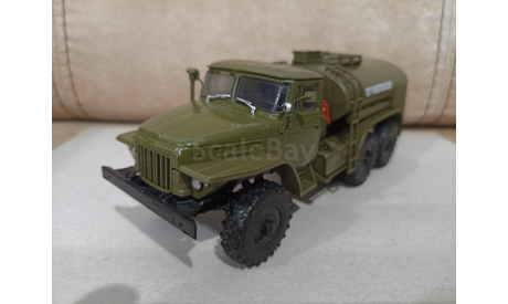 УРАЛ 375 ТЗ - 5 ’ОГНЕОПАСНО’ АЛГ 10, масштабная модель, МОДИМИО, 1:43, 1/43
