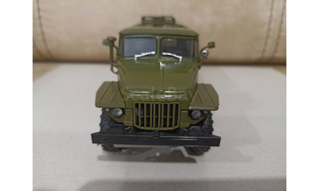 УРАЛ 375 ТЗ - 5 ’ОГНЕОПАСНО’ АЛГ 10, масштабная модель, МОДИМИО, 1:43, 1/43