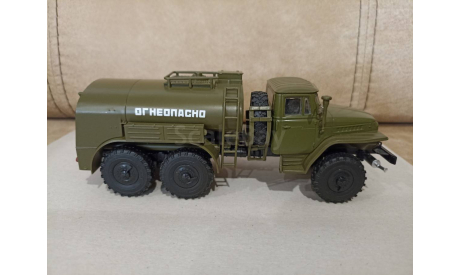 УРАЛ 375 ТЗ - 5 ’ОГНЕОПАСНО’ АЛГ 10, масштабная модель, МОДИМИО, 1:43, 1/43