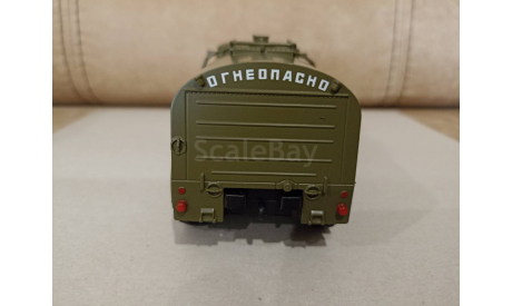 УРАЛ 375 ТЗ - 5 ’ОГНЕОПАСНО’ АЛГ 10, масштабная модель, МОДИМИО, 1:43, 1/43