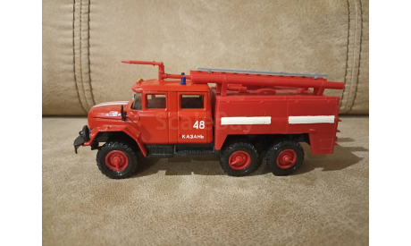 ЗИЛ 131 ПОЖАРНЫЙ ПЧ 28(г.КАЗАНЬ), масштабная модель, АРЕК (Элекон), scale43