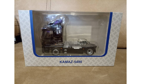 КАМАЗ 5490 ЧЁРНЫЙ, масштабная модель, Автоистория (АИСТ), 1:43, 1/43