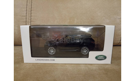 Range Rover Sport 2014 Santorini Black (черный), масштабная модель, IXO Rally (серии RAC, RAM), 1:43, 1/43