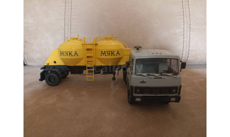 МАЗ - 5432 с К4 - АМГ, масштабная модель, Автоистория (АИСТ), 1:43, 1/43