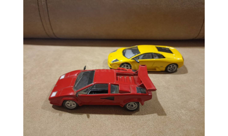 СУПЕРКАРЫ:  №9 Lamborghini Murcielago и №1 Lamborghini Countach, масштабная модель, Суперкары. Лучшие автомобили мира, журнал от DeAgostini, 1:43, 1/43