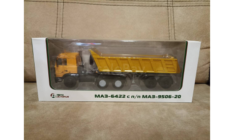 МАЗ - 6422 с п/прицепом МАЗ - 9506 - 20, масштабная модель, Автоистория (АИСТ), scale43