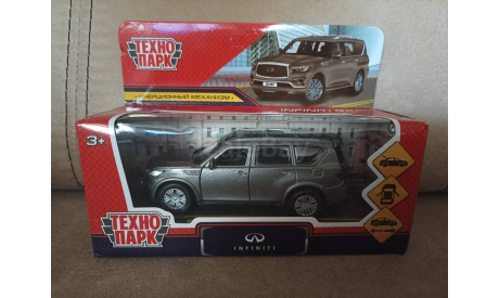 INFINITI QX 80, масштабная модель, Технопарк, 1:43, 1/43