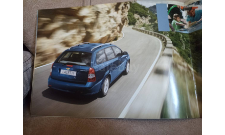 РЕКЛАМНЫЙ БУКЛЕТ CHEVROLET LACETTI, литература по моделизму