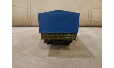 КАМАЗ 53212 БОРТОВОЙ С ТЕНТОМ, масштабная модель, ПАО КАМАЗ, 1:43, 1/43