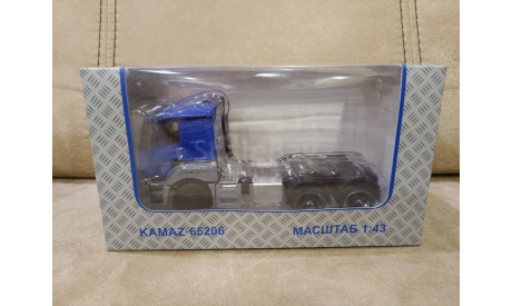 КАМАЗ - 65206 СИНИЙ, масштабная модель, ПАО КАМАЗ, scale43