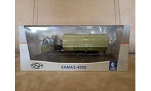 КАМАЗ - 4310 С ТЕНТОМ, масштабная модель, Start Scale Models (SSM), 1:43, 1/43
