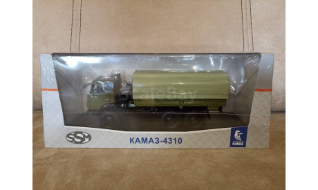 КАМАЗ - 4310 С ТЕНТОМ, масштабная модель, Start Scale Models (SSM), 1:43, 1/43