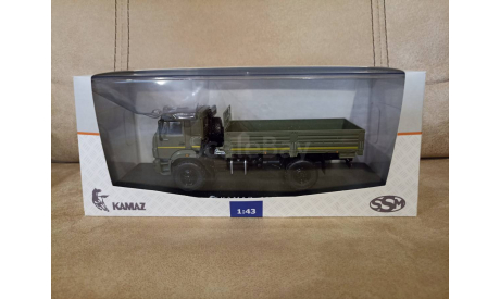 КАМАЗ - 43502 (ХАКИ), масштабная модель, 1:43, 1/43