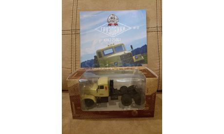 КРАЗ - 258Б1, масштабная модель, Автолегенды СССР журнал от DeAgostini, 1:43, 1/43