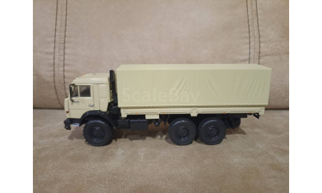 КАМАЗ - 43118 С ТЕНТОМ, масштабная модель, Автоистория (АИСТ), 1:43, 1/43