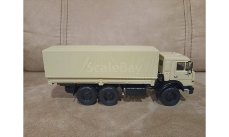 КАМАЗ - 43118 С ТЕНТОМ, масштабная модель, Автоистория (АИСТ), 1:43, 1/43