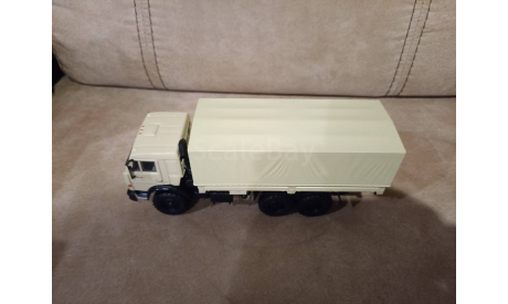 КАМАЗ - 43118 С ТЕНТОМ, масштабная модель, Автоистория (АИСТ), 1:43, 1/43