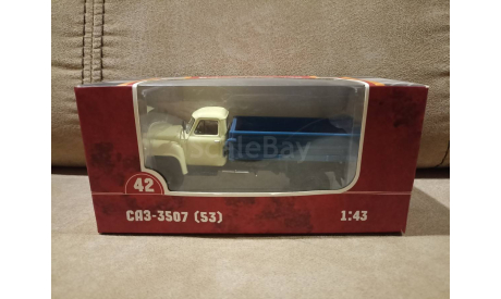 САЗ 3507 (ГАЗ -  53), масштабная модель, DeAgostini, 1:43, 1/43