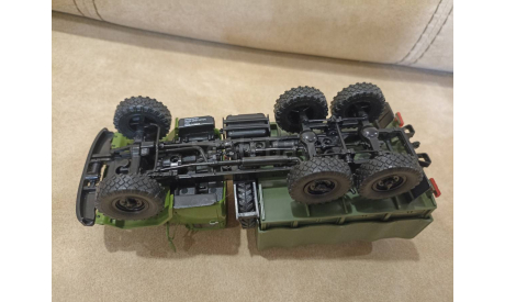 ЗИЛ - 131 с тентом, масштабная модель, Автолегенды СССР журнал от DeAgostini, 1:43, 1/43