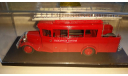 Зис 8 _ пожарный автобус _  Миниклассик, масштабная модель, 1:43, 1/43