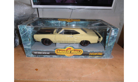 1969 Dodge Super Bee - Ertl, масштабная модель, Ertl - Autoworld, 1:18, 1/18