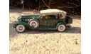 1932 Cadillac Sport Phaeton - Anson #a30383g, масштабная модель, 1:18, 1/18