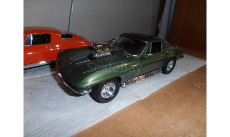 1967 Chevrolet Corvette 427 Street Machine - Exoto #ex00018, масштабная модель, 1:18, 1/18