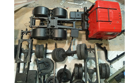 C 1 рубля Зил Днк-Маз Нап запчасти., масштабная модель, Наш Автопром, scale43, ЗиС